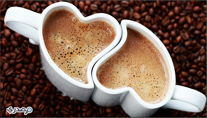 مسجات عن القهوة والحب